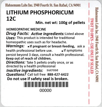 Lithium Phosphoricum 12C 100g.jpg Lithium Phosphoricum 12C 100g - Lithium Phosphoricum 12C 100g